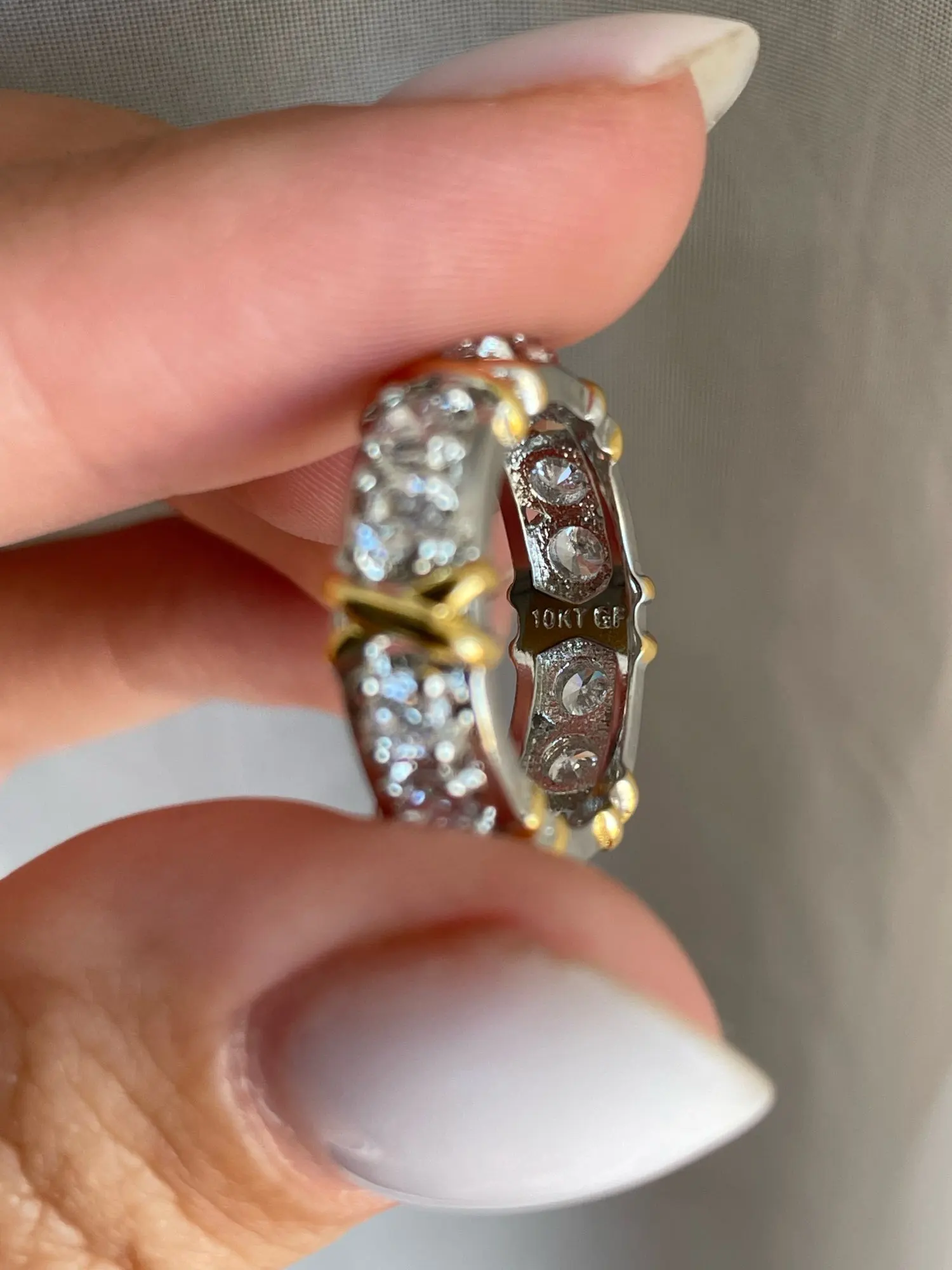 Handmade Creative Eternity Zircon Ring Mavigadget
