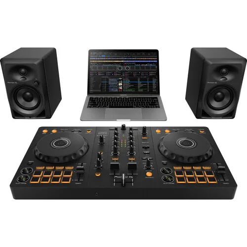 Pioneer DJ DDJ-FLX4 ブラック Controladora DJ 2 Canais Pioneer DDJ-FLX4-N Gold | Compacta e