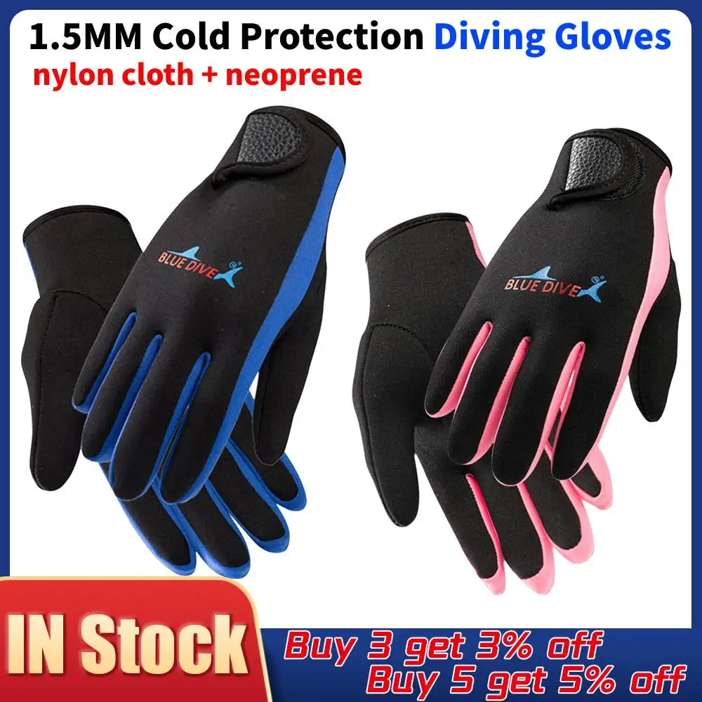 Neoprene Witer Gloves Swimming Neopren Gloves Swimming 3mm Diving
