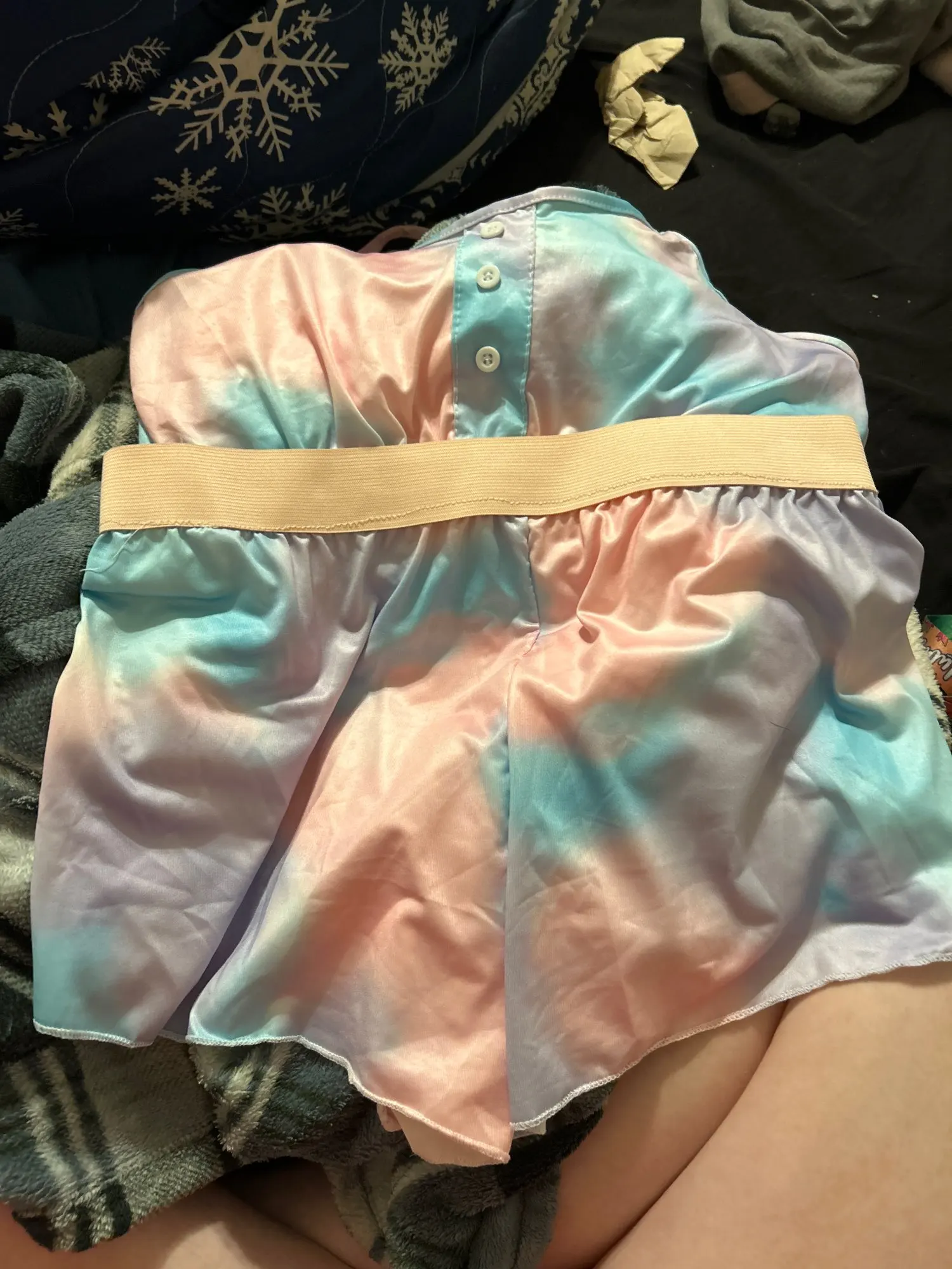 Chic Butterfly Print Pajama Set for Women - Cozy Nightwear photo review