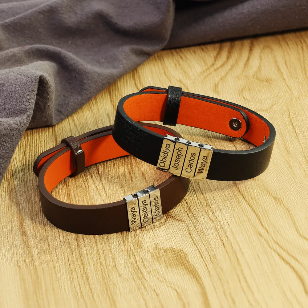 Custom Name Bracelet for Men Family 