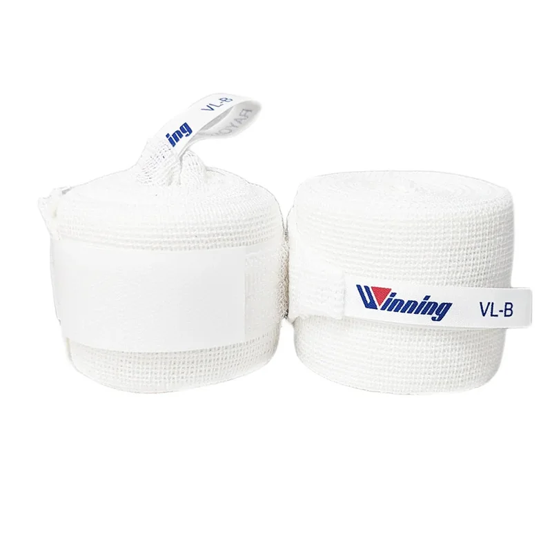 【25％OFF】 Elastic VL-B Boxing Winning White 100 4.5M Bandage Training ボクシング
