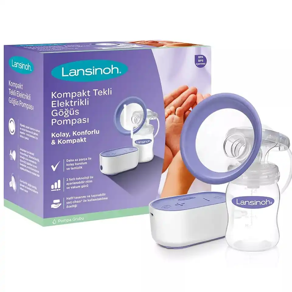 

Lansinoh breast pump compact single Electric