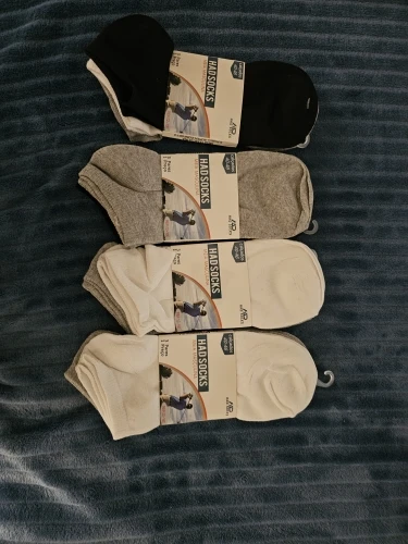 meias masculina kit 12 pares，12 Pares meias masculino,Meias De Barco，meias esportivas，meias de algodão masculino，respirável,mens photo review