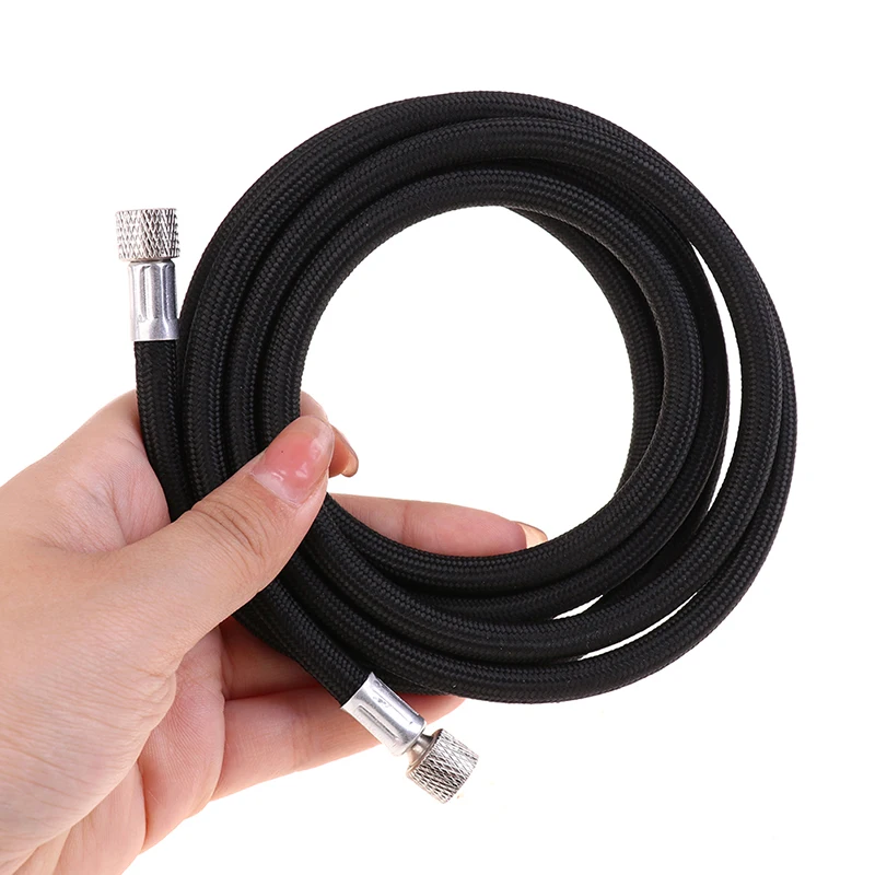 Nylon Braided Airbrush Hose 1/8"*1.8M(5.9FT) Size Fitting nylon hose