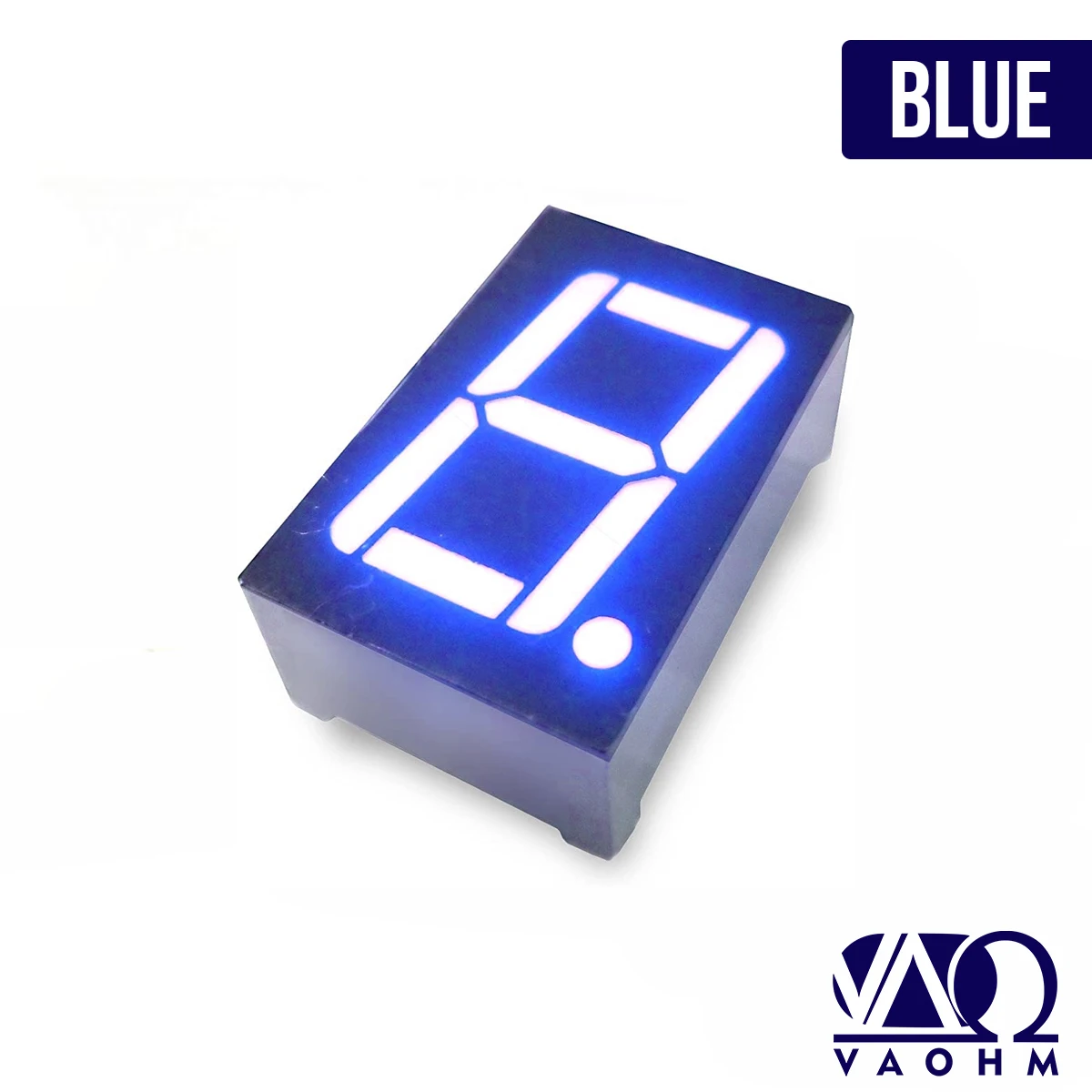10PCS 2181BH 2181BB 2181BG 2181BW 0.28 Inch Common Anode One Digit Seven Segment Led Display Tube 10Pin Red Blue Green White