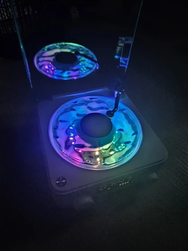 Wave Vinyl Record Player, customer photo