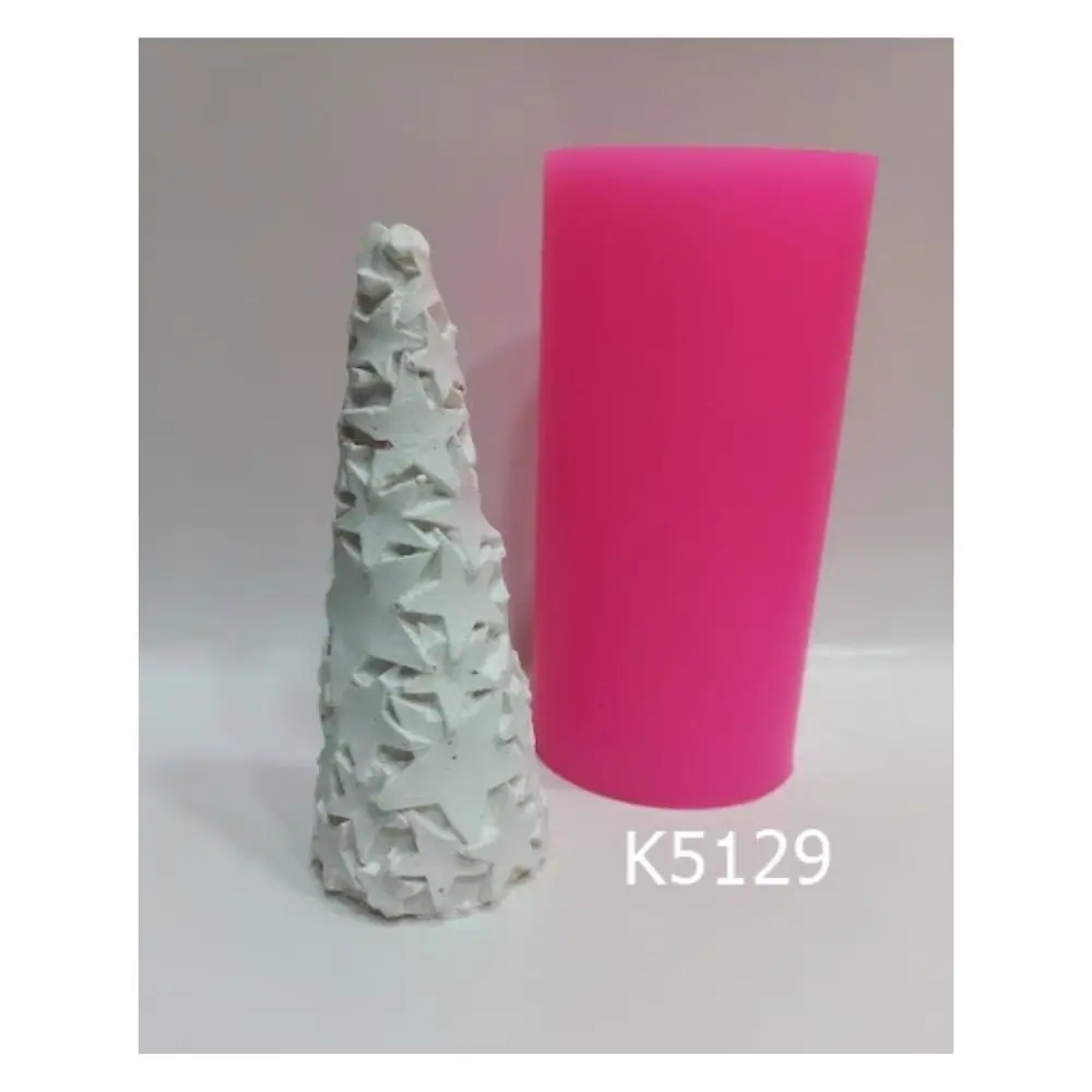 

Starry Christmas Tree Silicone Mold Home Decoration New Ornament Hobby Making Tool Candle Mold Resin Clay Art Craft