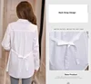 Maternity Clothes Long Sleeve Blouse Shirt Spring Autumn Pregnant Women Office Blouses Pullover Tops Premama Pregnancy Clothing 5