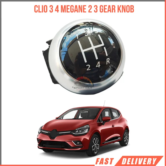 Pommeau de levier de vitesse manuel, Renault Clio 3, Megane 2, Megane 3, RS Clio  4 IV, MK4, Oem 328657487R, 7711428176, 8201300589 - AliExpress