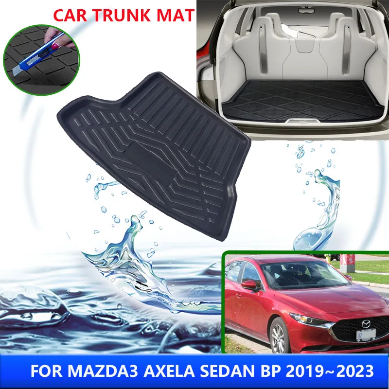 Tapis de Sol de Voiture pour Mazda 3 Axela Sedan 2023 2022 2021