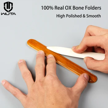 Real Ox Bone Leather Folding Tool 1