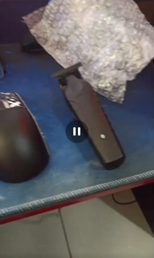 Kemei 2299 barbeiro aparador de cabelo sem fio 0mm zero lacunas escultura clipper detalhe profissional máquina corte acabamento elétrico photo review