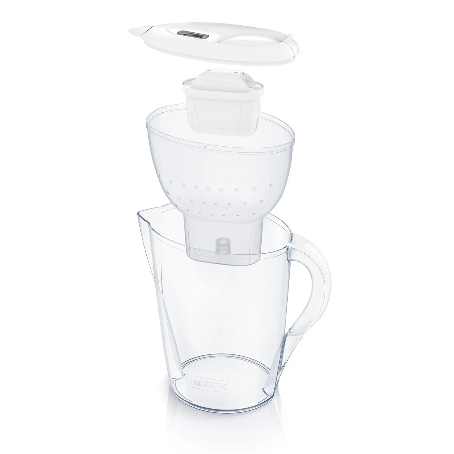 Pack de inicio BRITA Marella 2.4L + 3 filtros Maxtra PRO (blanco)