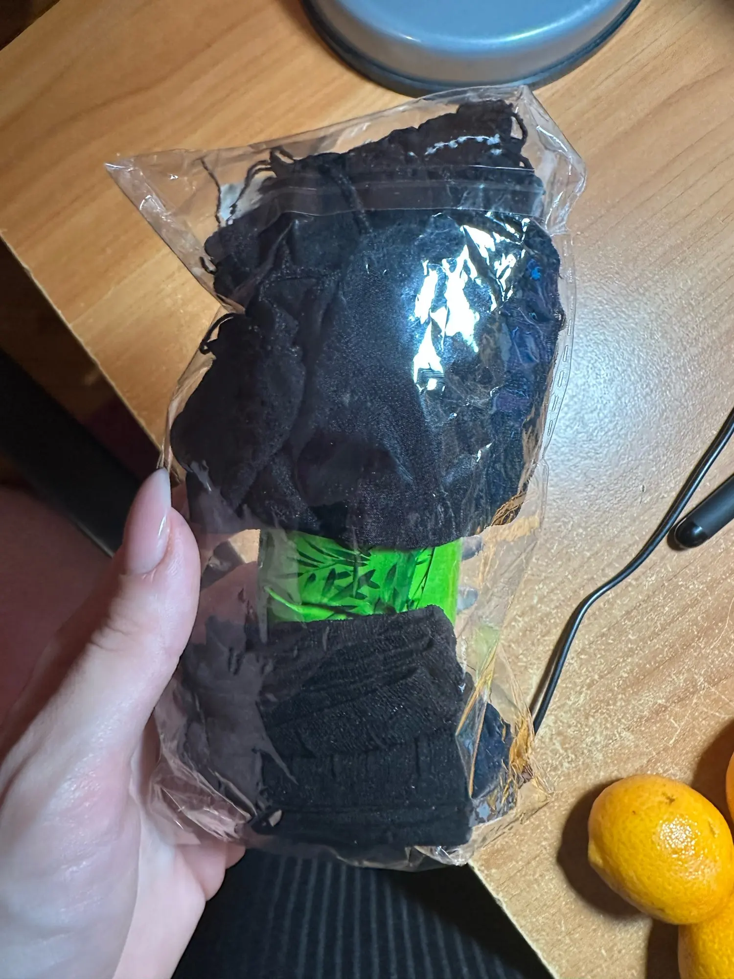 Transparent Thin Women Crystal Silk Socks photo review