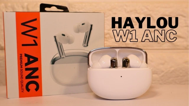 Haylou W1 ANC True Wireless ANC Earbuds photo review