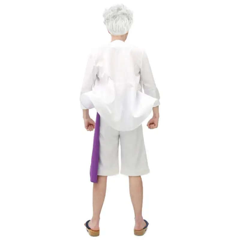 専用 お内裏様衣装100cm Dazcos-ルフィのコスプレ衣装,完全な衣装,シャツとパンツ,紫の