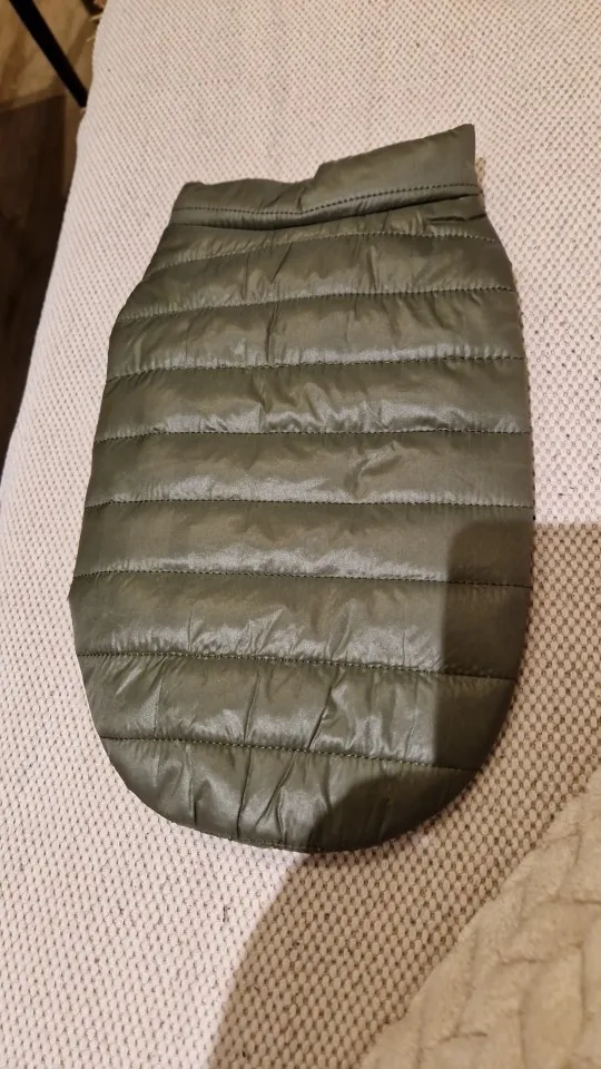 Furry Fashionista: Winter Down Jacket for Small Dog Breeds photo review