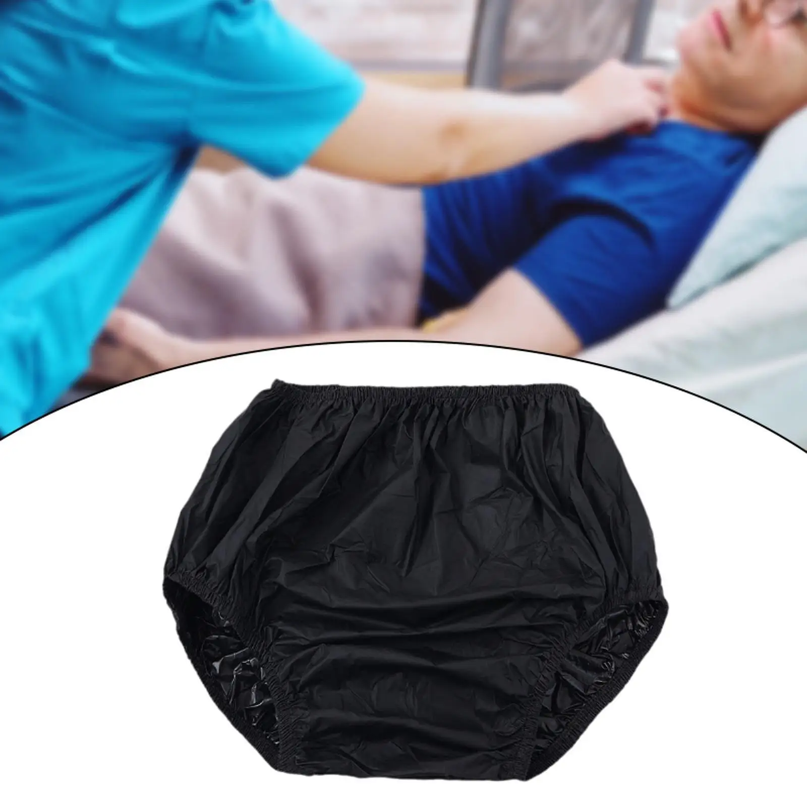 Incontinence Cover Pant Adults Diapers Waterproof Soft Reusable Cover Washable Brief for Old Adult Lady Women Senior People Men with reusable diapers,disposable adult diapers