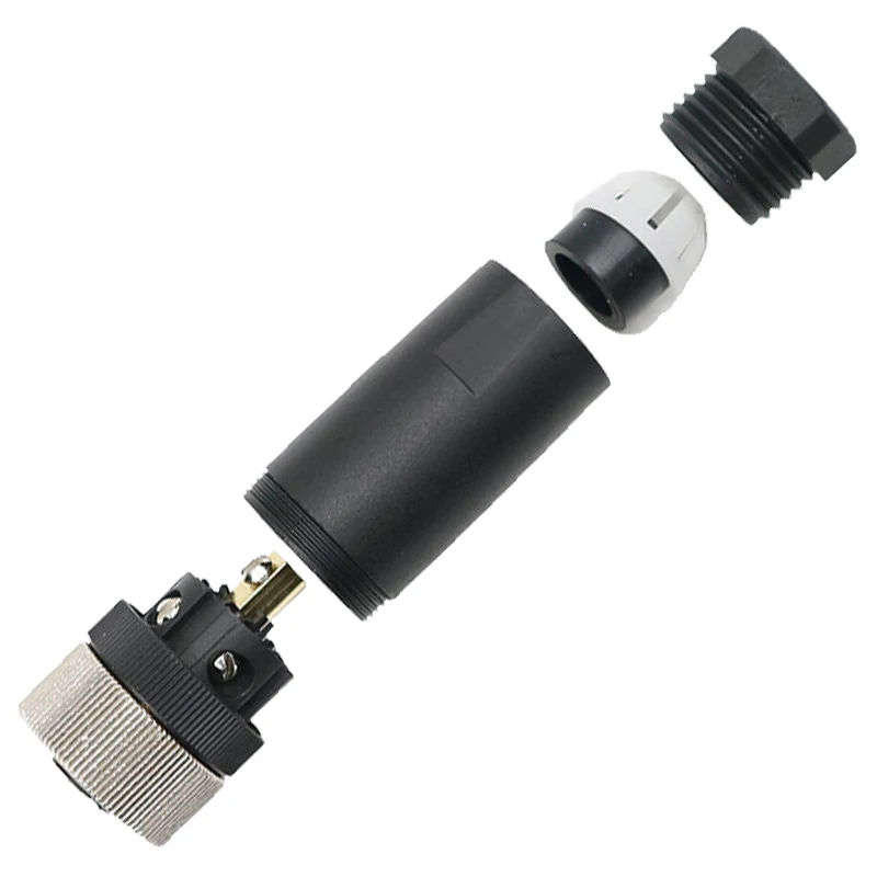 Connettore M12 Industriale 8 Poli - Impermeabile IP67 Per Automazione - Foto 4