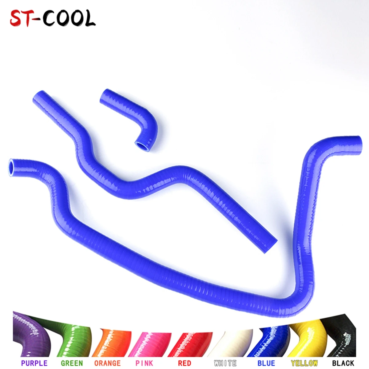 For 2005 Polaris ATP 500 ATV Silicone Coolant Radiator Hoses Tubes Pipe Kit 3Pcs 10 Colors for kawasaki concours 14 zg1400 2008 2009 radiator coolant silicone hoses kit silicon tubes piping 2pcs 10 colors