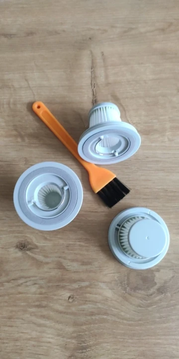 Aspiradora de mano inalámbrica, aspiradora de coche con carga USB, portátil, húmedo y seco, fuerte succión, inalámbrica, 12000pa photo review