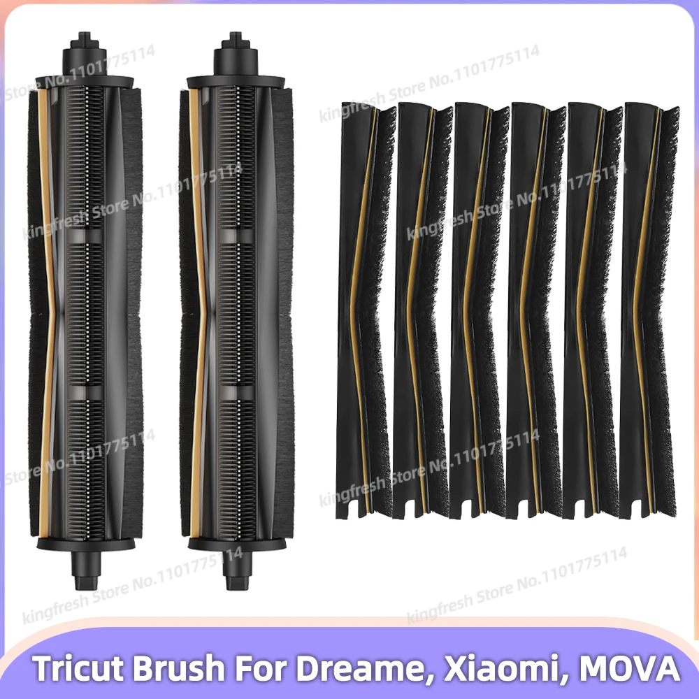 Tricut Brush Strip for Dreame Xiaomi MOVA Robot Vacuum robot vacuum accessories
