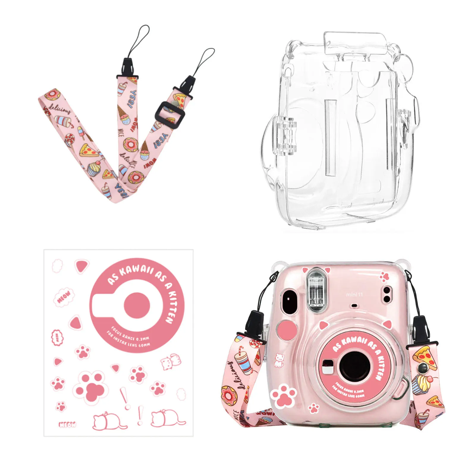 Pech Hassy Lift Fujifilm Instax Mini 11 Instant Camera Case | Cover Fujifilm Instax Mini 11  - Camera Bags & Cases - Aliexpress