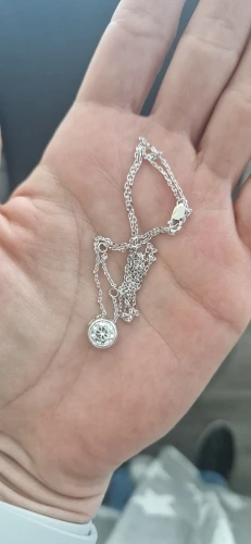 Sparkl365 Moissanite Costa Del Sol Bezel Necklace [18K Gold over Silver S925]