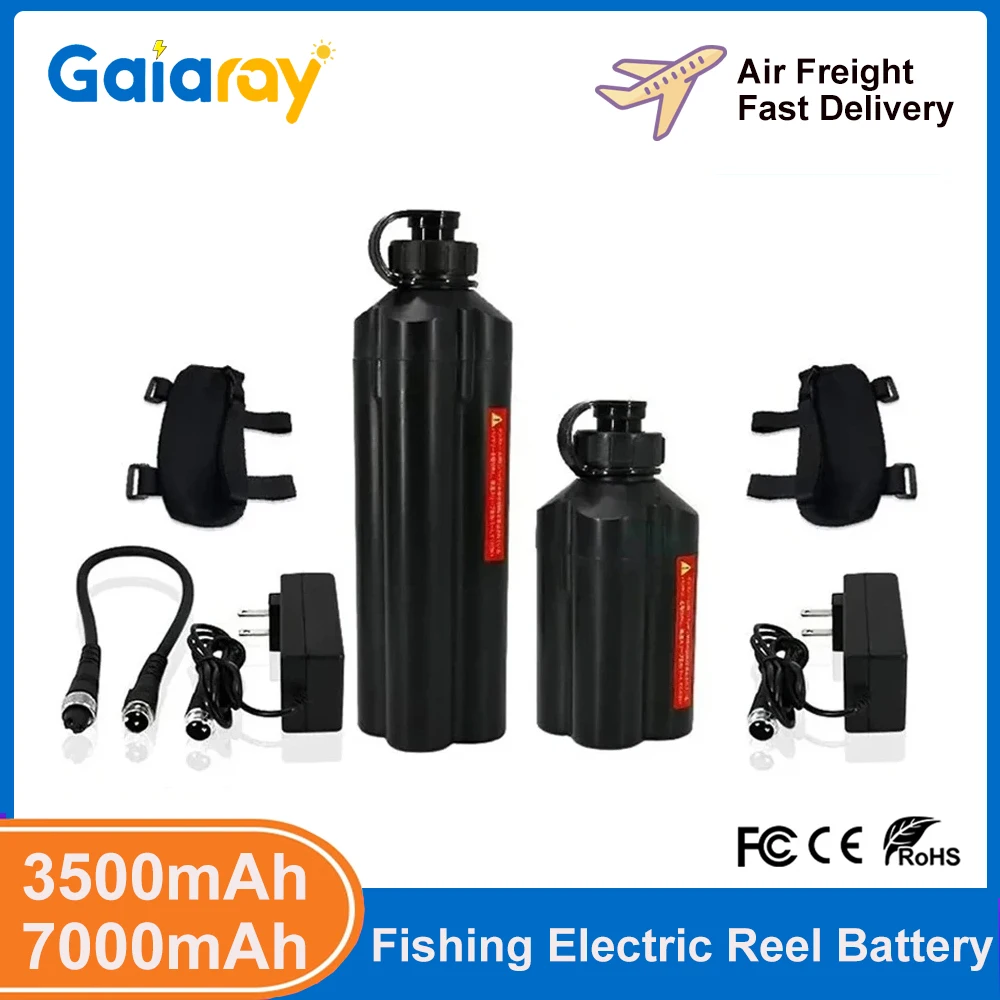 Sea Fishing Electric Reel Lithium Battery 14.8V 7000mAh 3500mAh for SHIMANO DAIWA