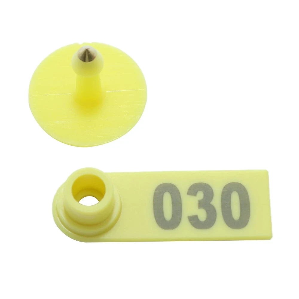 Livestock Ear Tags 100Pcs Sheep Goat Identification