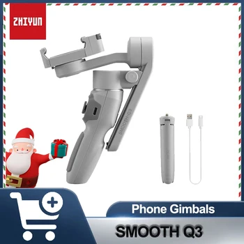 ZHIYUN SMOOTH Q3 3 축 스마트폰 짐벌, 아이폰 14 프로 맥스, 샤오미, 화웨이용 휴대용 안정기 짐벌