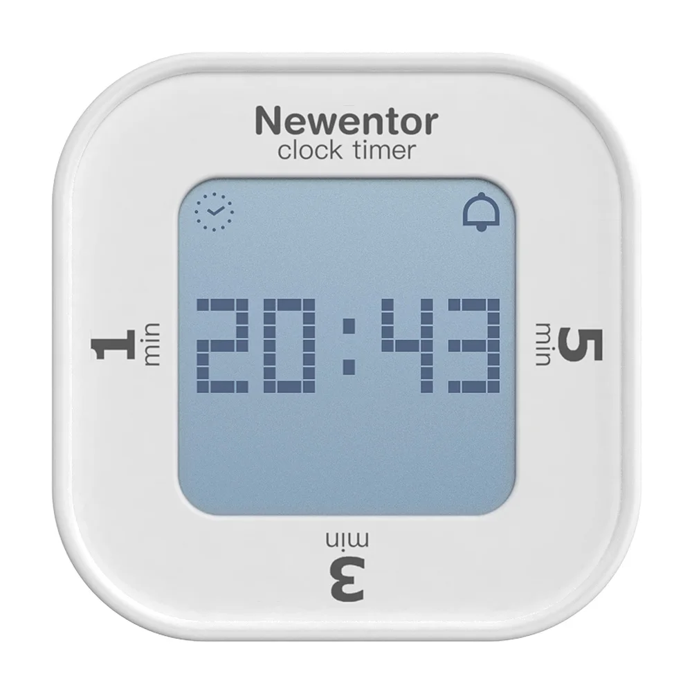 newentor-smart-timer-1-3-5-minute-automatic-countdown-for-study-kitchen