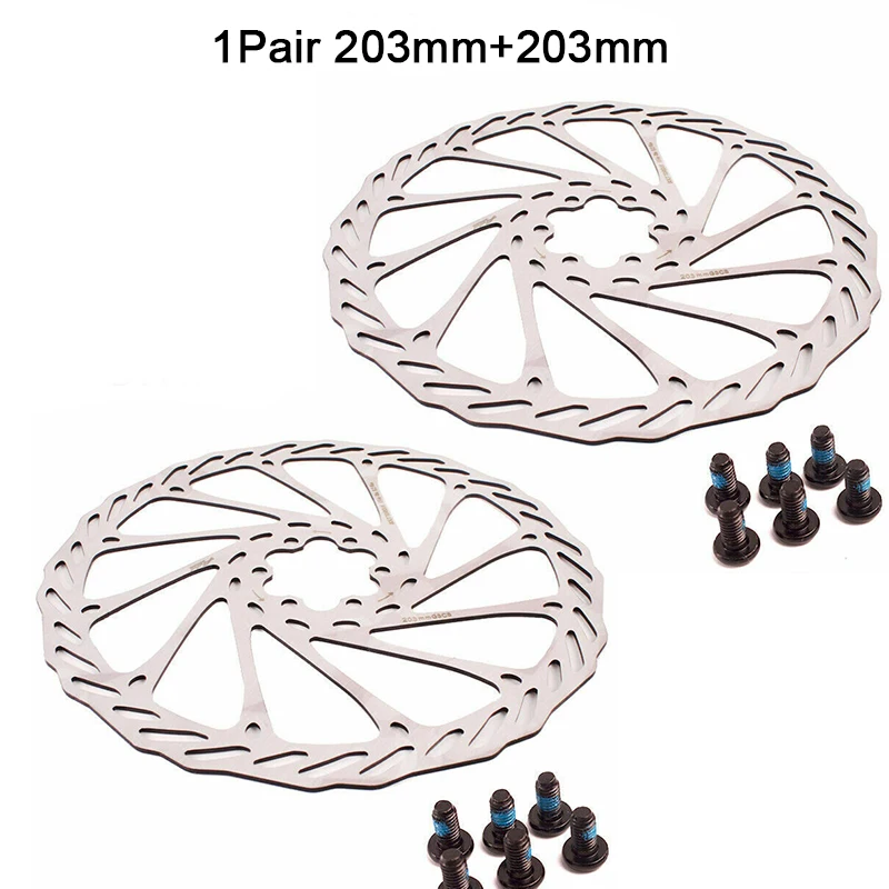 High-Performance Disc Brake Rotor with Heat Dissipation for Road and Mountain Bikes (160mm, 180mm, 203mm)