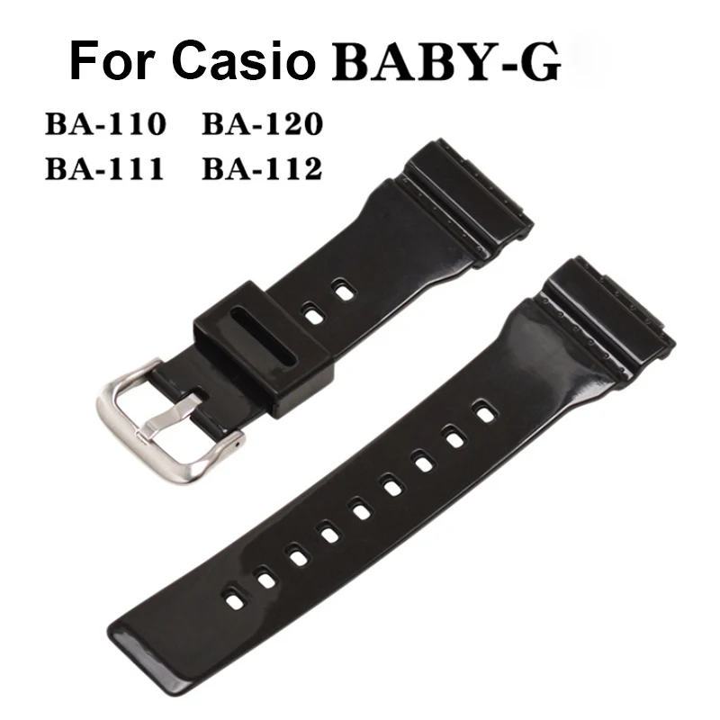 Cinturino In Gomma Cinturino Per Orologio Per Casio G-Shock Baby-G Ba110 Ba111 Ba112 Ba130 Ba120 Smart Watch Accessorise Cinturino Da Polso