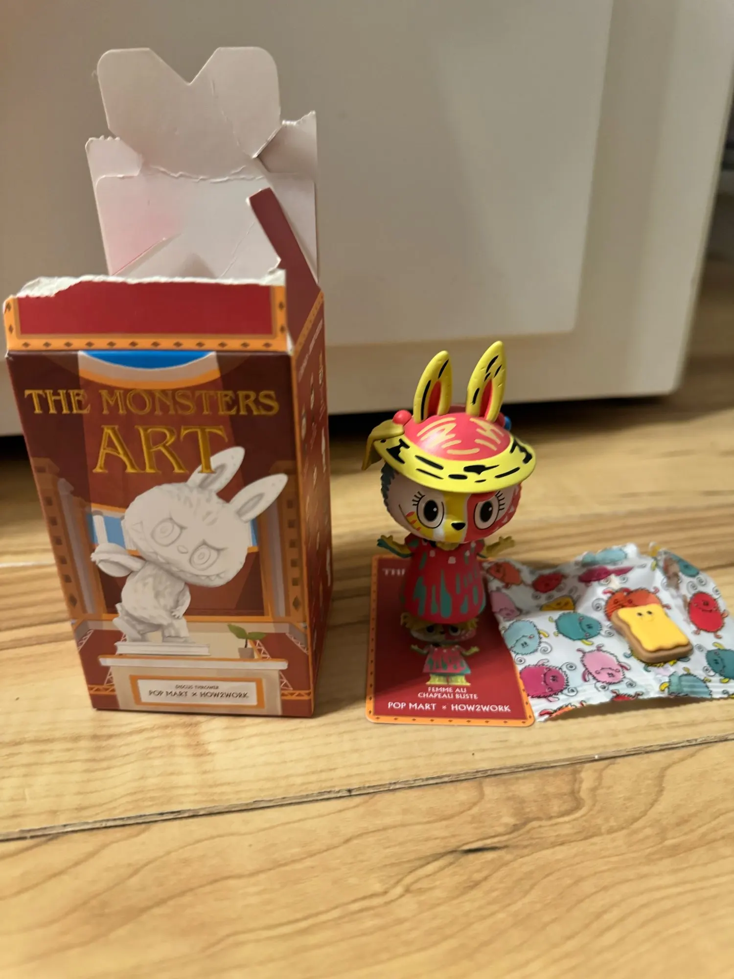 POP MART Labubu The Monsters Art Series Blind Box Toys Cute Action