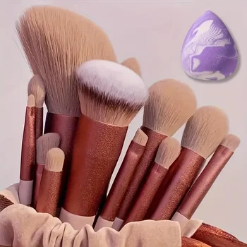 8-13Pcs Premium Makeup Brushes Set for Cosmetics Foundation Blush Powder Eyeshadow Kabuki Blending Makeup Brush Beauty Tool 1