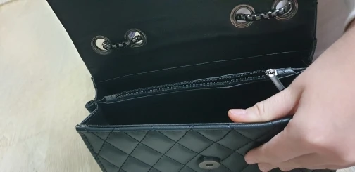 Luxury PU Leather Messenger Shoulder Bag photo review