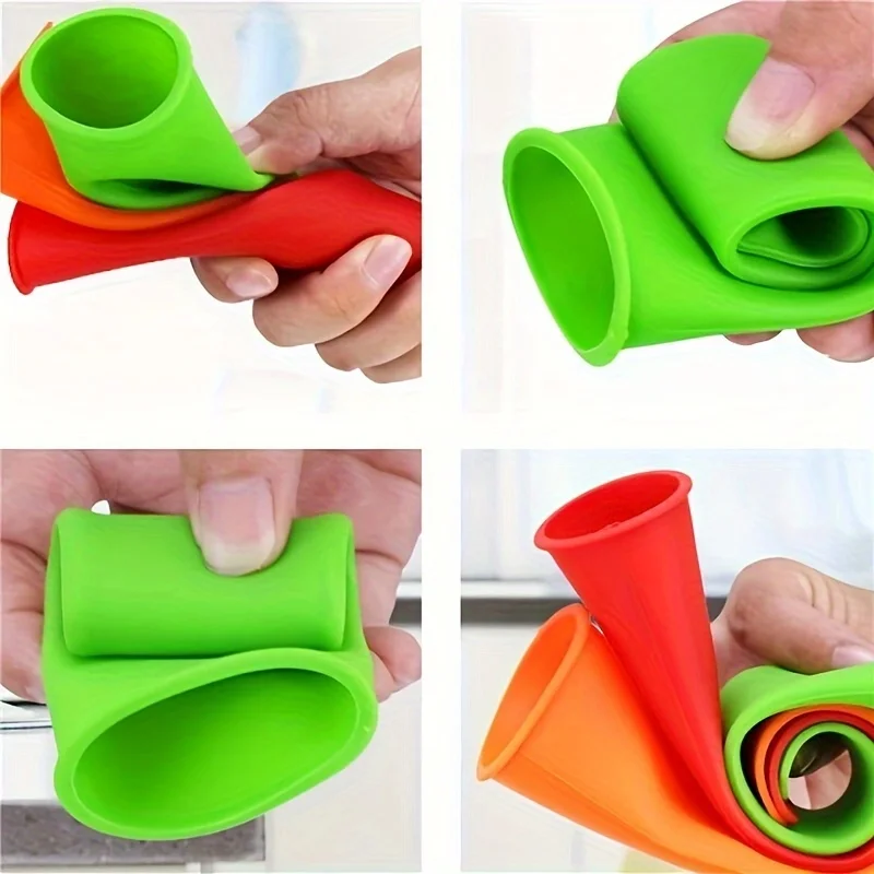 Ice Cream Molds 6 Reusable Silicone Ice Pop Molds Multi Colors Popsicle Maker With Lids