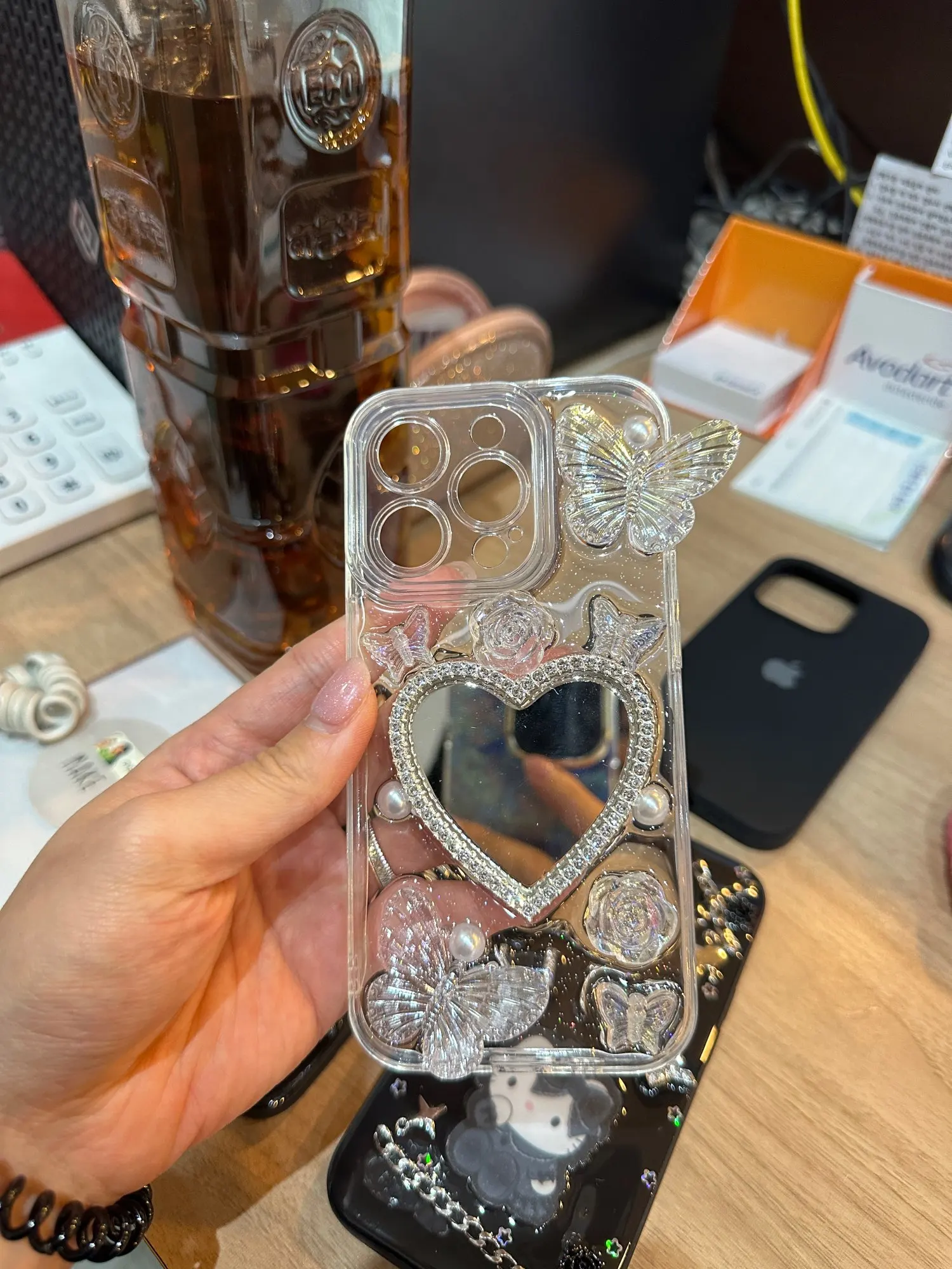 3D Butterfly iPhone Case, customer photo