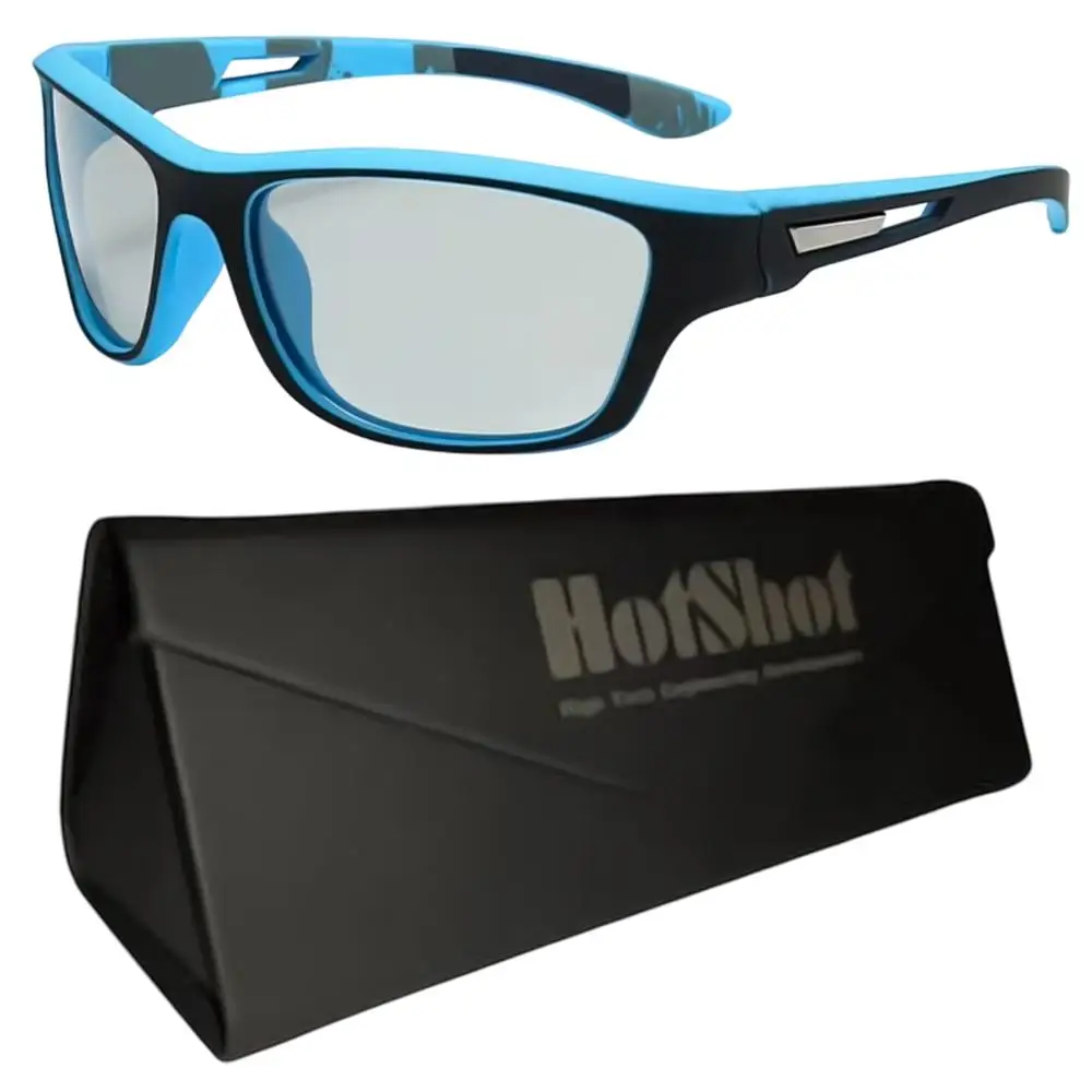Lentes de Sol Deportivos, MXVIB-001, 1Pza, Azul, Fotocromático, Protección UV400, Polarizado, Policarbonato., Lentes de Sol