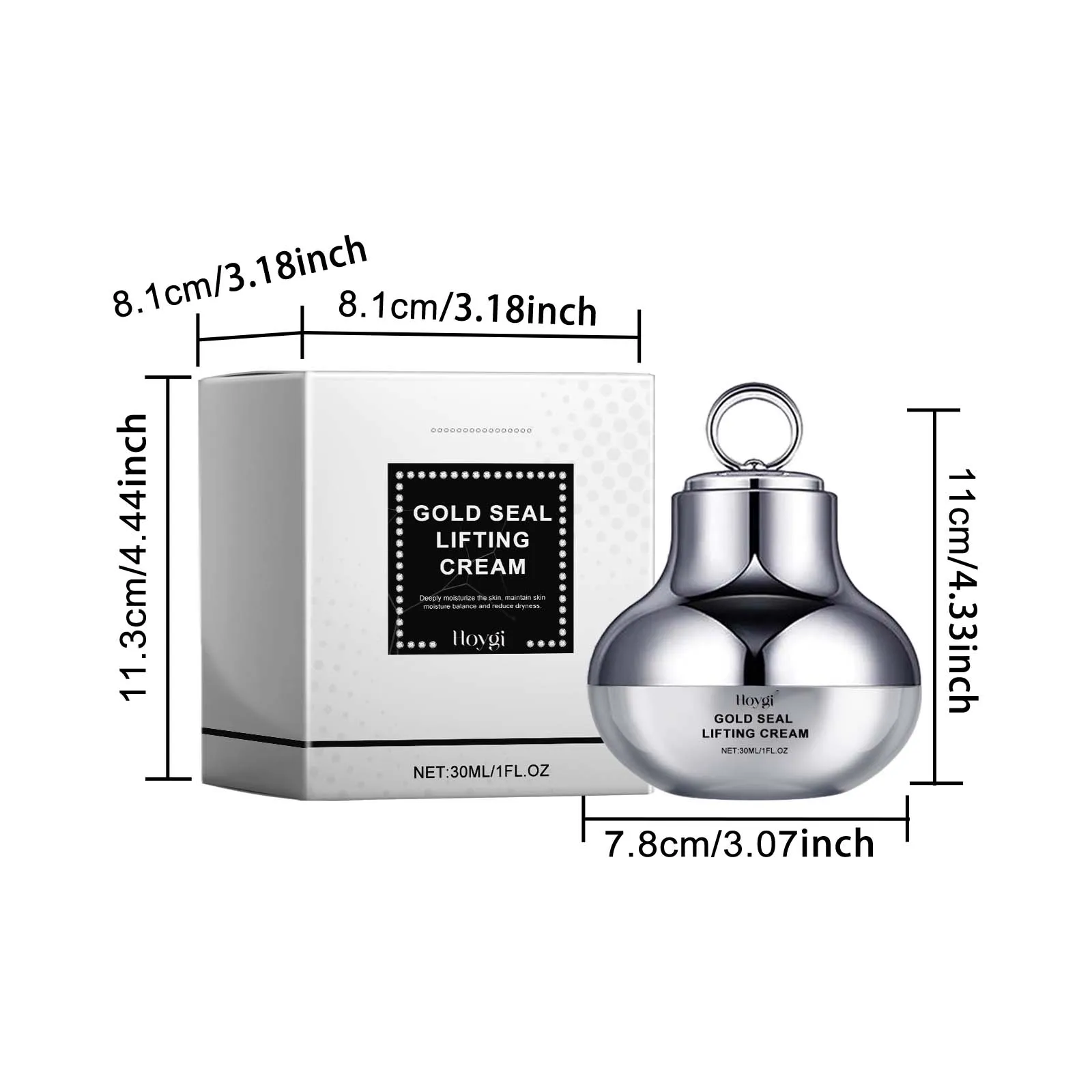 Hoygi Lifting Face Cream Fade Fine Lines Brightening Skin Tone Wrinkle Removal Tightening Reduce Dryness Smoothing Face Cream