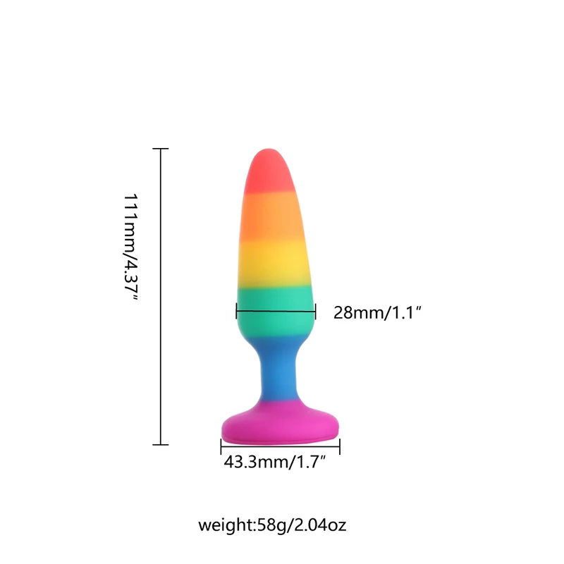WAKEWAY 3 Size silicone butt plug unisex sexo rolha adulto brinquedos do sexo para homens/mulheres treinador anal para casais