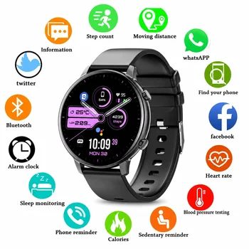 1.39'' HD 360*360 Smart Watch Bluetooth Calling, BLE5.2 IP67 Waterproof Fitness Tracker, Real-time Heart Rate Multi-Sport 1