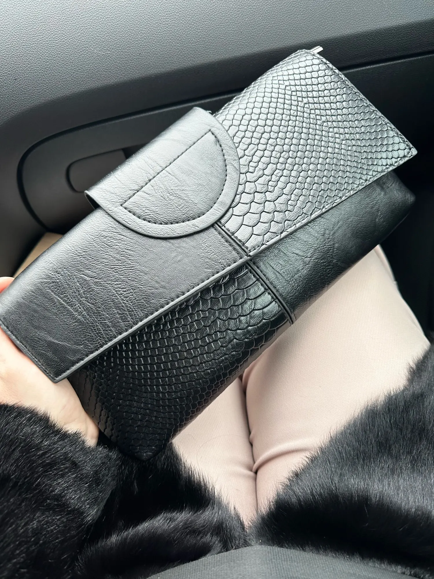 Soft PU Leather Handbag Women Luxury Purses photo review