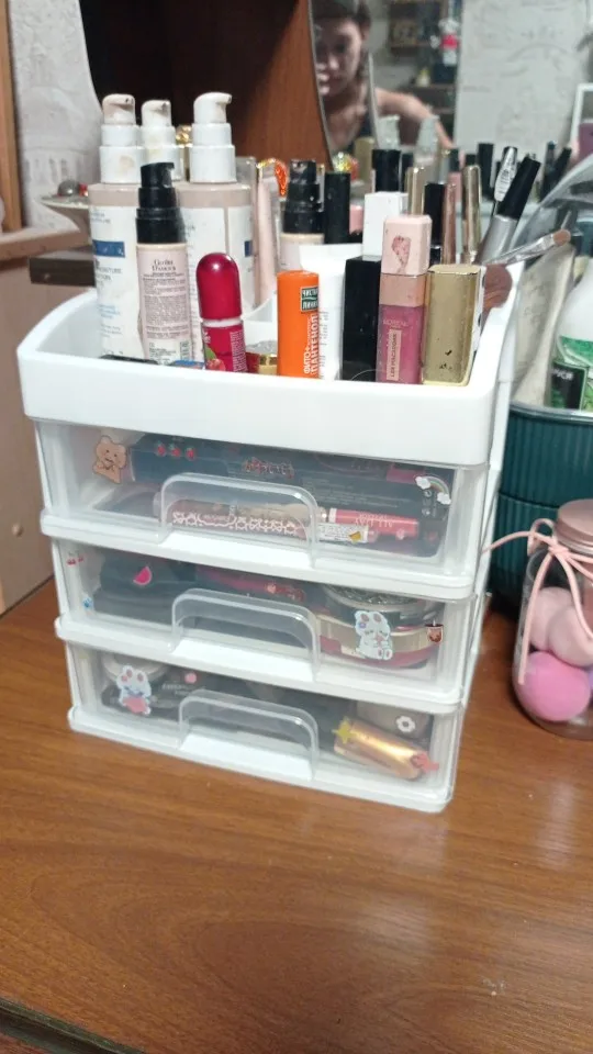 Container Store Makeup Organizer Storage Box photo review