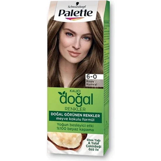 

Palette Permanent Natural Colors Set Paint 6-0 Dark Auburn