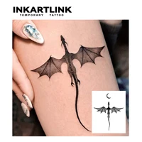 Pterosaur Temporary Tattoo,Lasts To 15 Days New Technology Magic Waterproof Semi Permanent Sticker. 2