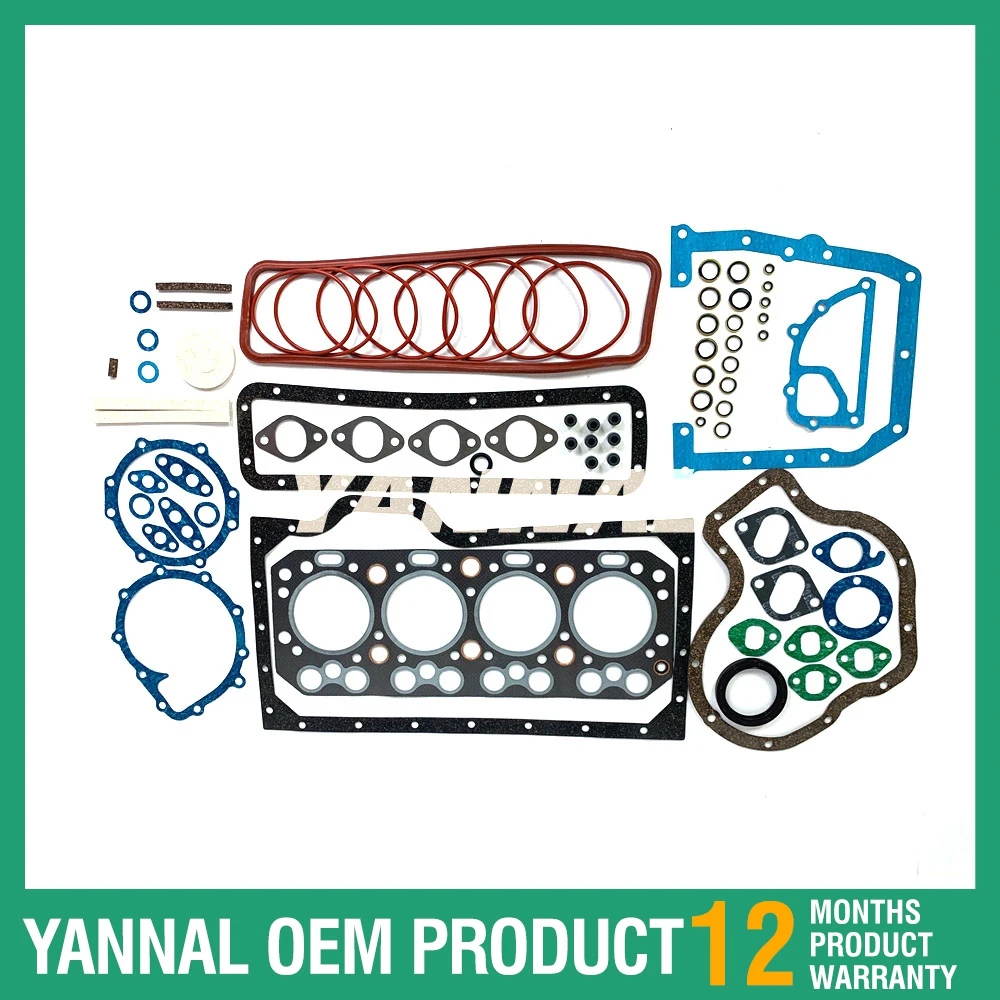 

For Isuzu DA220 Engine Gasket Kit for TCM Komatsu Forklift FD35Z5 Truck and Loader