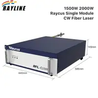1500W/2000W Original Raycus Fiber Laser Cutting Source RFL-C1500 RFL-2000 Raycus Laser Generator For Fiber Laser Cutting Welding 1